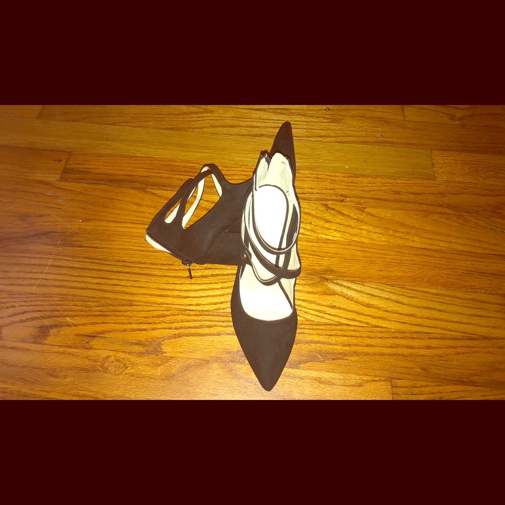 black heels